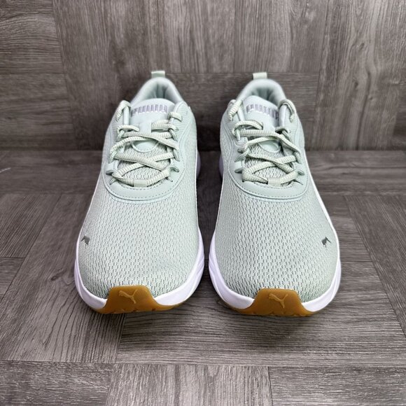 Puma Soft Ride Women's size 10 Light Green Lightweight Running Shoes - Picture 3 of 8